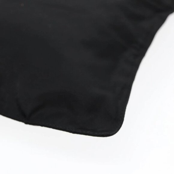PRADA Shoulder Bag Nylon Black Silver - Picture 10 of 16